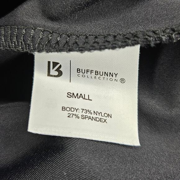 BUFFBUNNY WOMENS ESCANDALA PULLOVER BLACK DIAMOND MESH HOODED CROPTOP SIZE SMALL - Picture 6 of 13